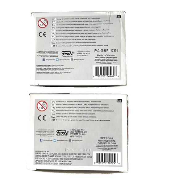 Funko Pop! Lot Of 2 Marvel Bundle Vinyl Figures Collection New w/Protector - Picture 7 of 7